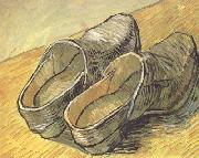 A pair of wooden Clogs (nn04), Vincent Van Gogh